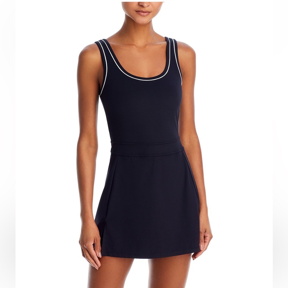 Splits59 Martina Dress in black and white NWT